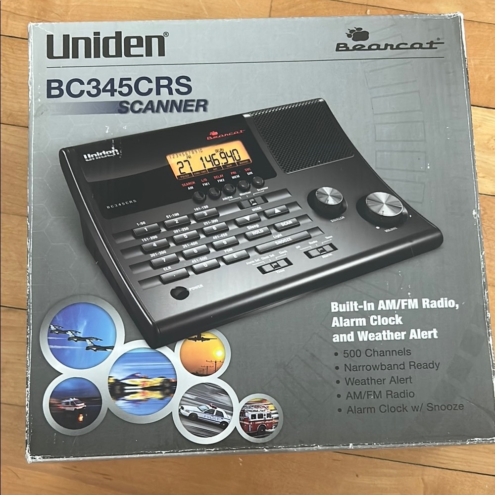 BC345CRS Black Scanner